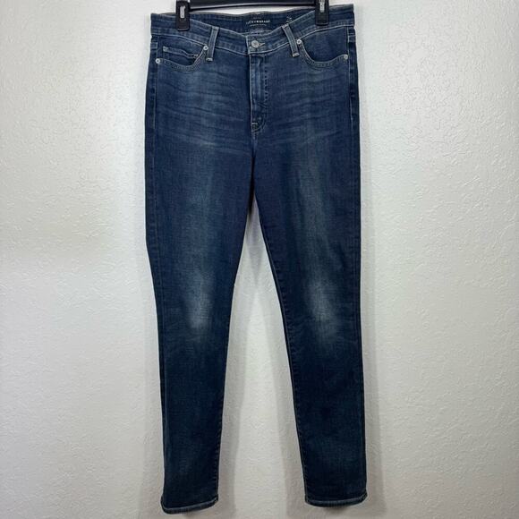 Lucky Brand jeans Hayden skinny size 10 high rise tall relaxed Denim Jeans - Picture 1 of 11